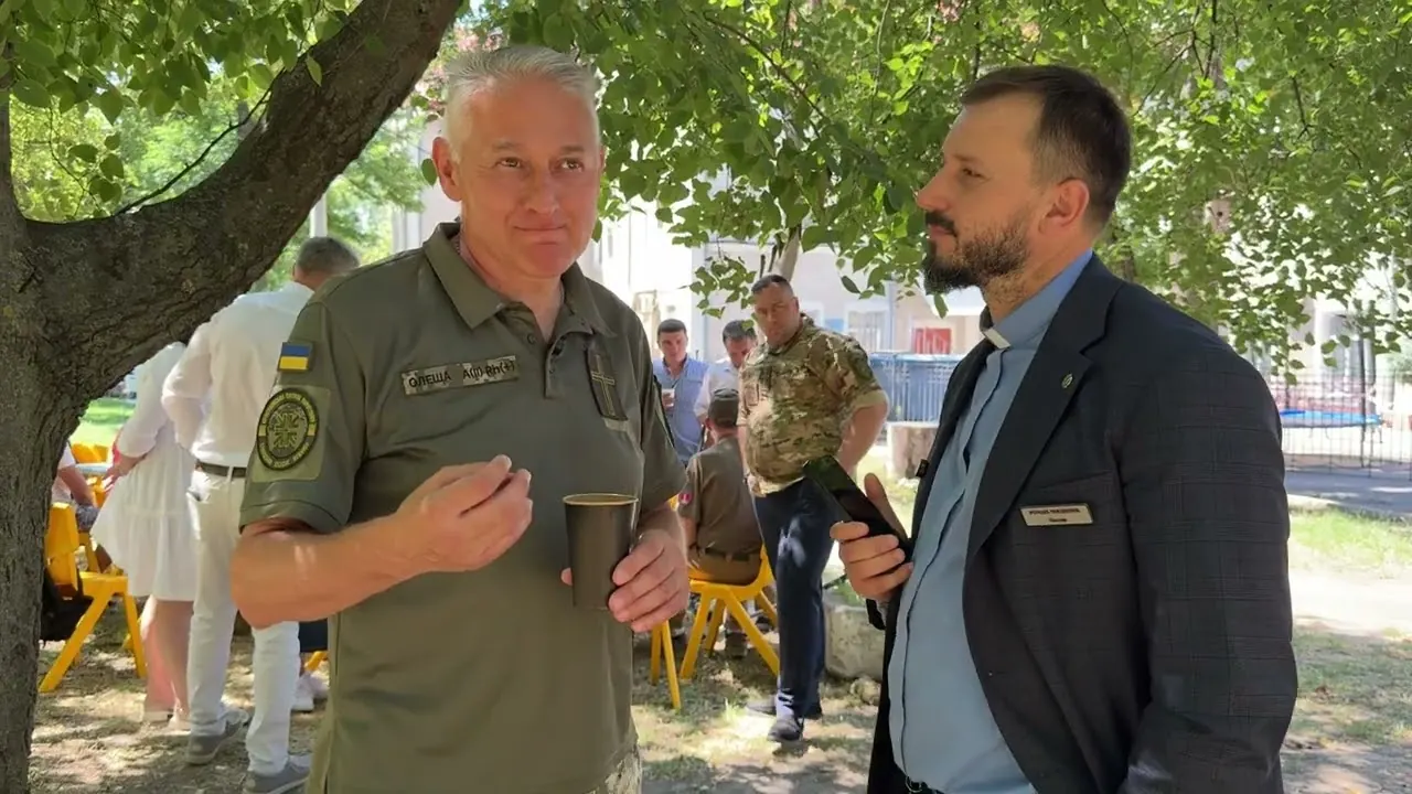 Юрій розповідає свою історію на відео